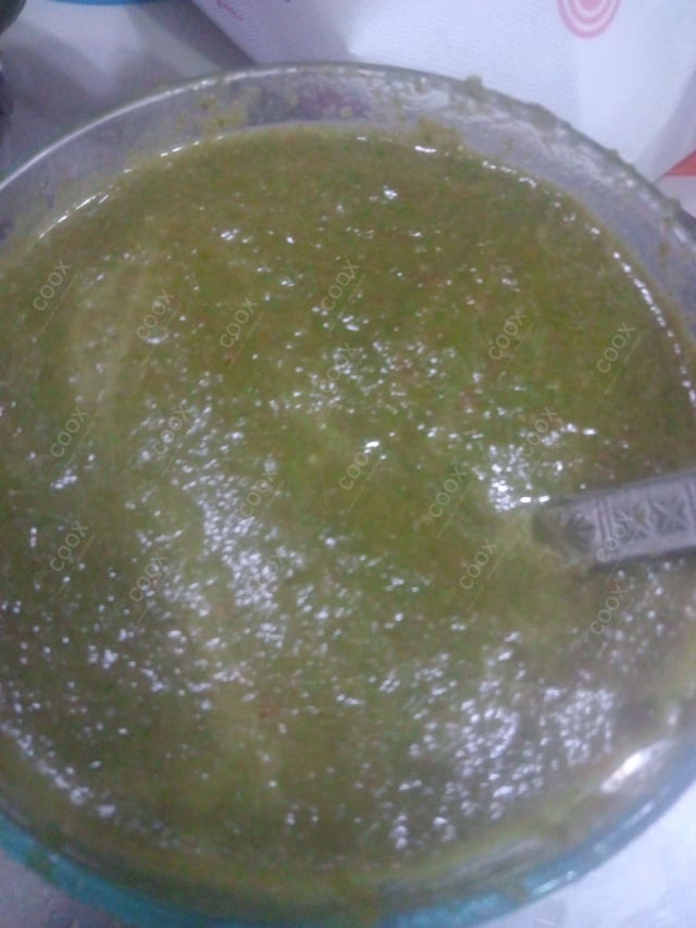 Delicious Green Chutney prepared by COOX