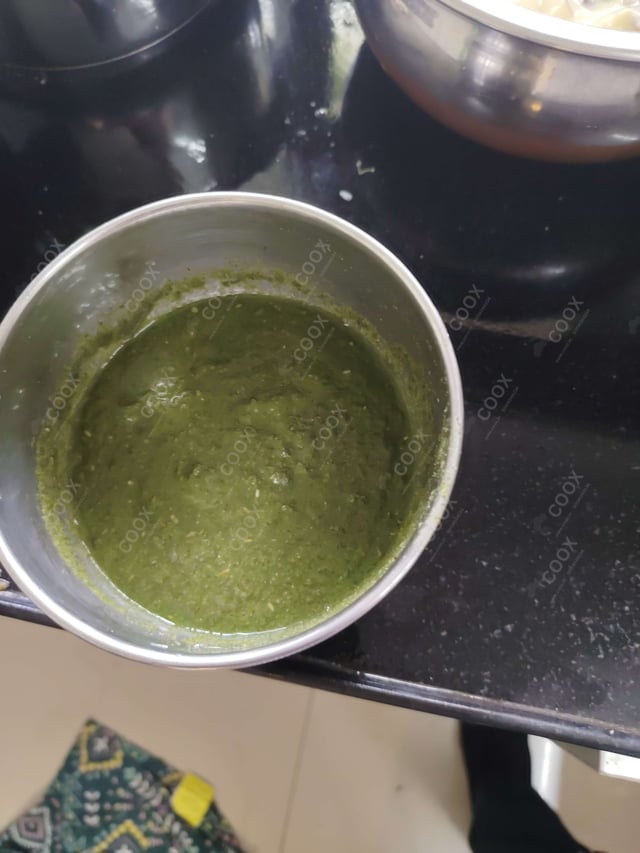 Delicious Green Chutney prepared by COOX