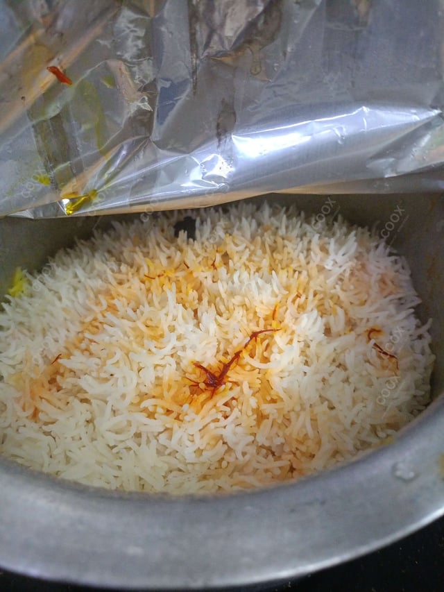Delicious Veg Biryani prepared by COOX