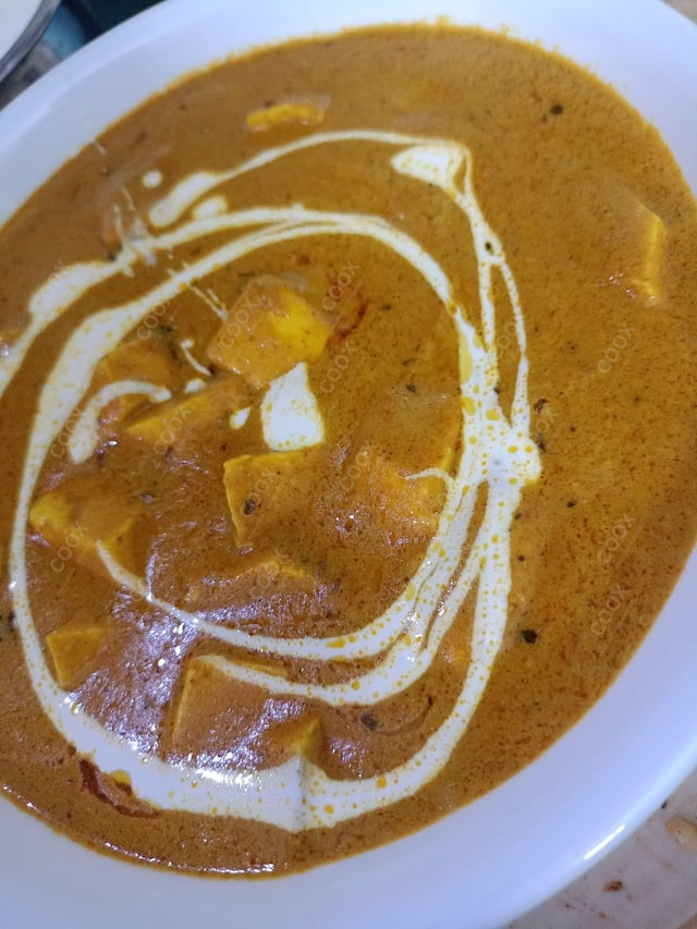 Delicious Shahi Paneer prepared by COOX
