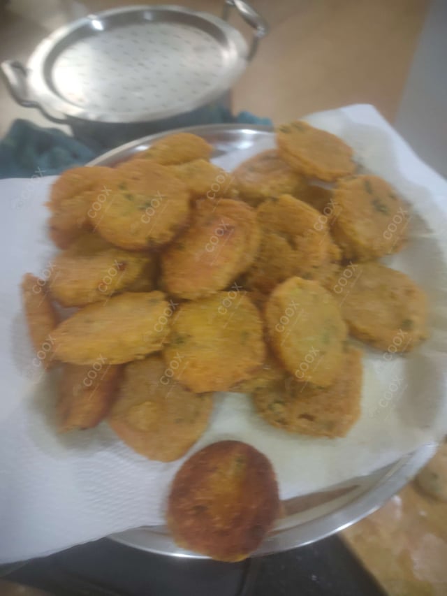 Tasty Sabudana Vada cooked by COOX chefs cooks during occasions parties events at home