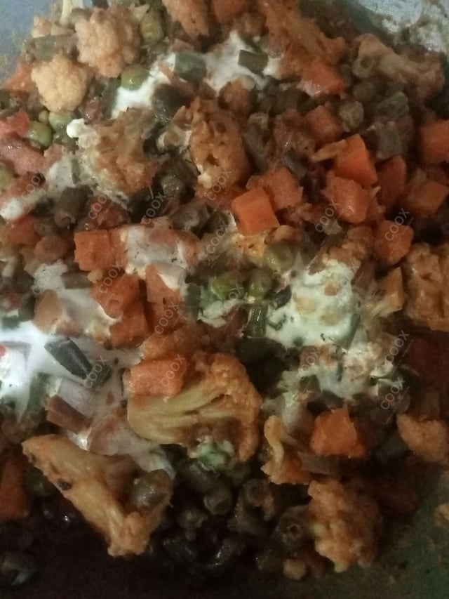 Delicious Mix Veg prepared by COOX