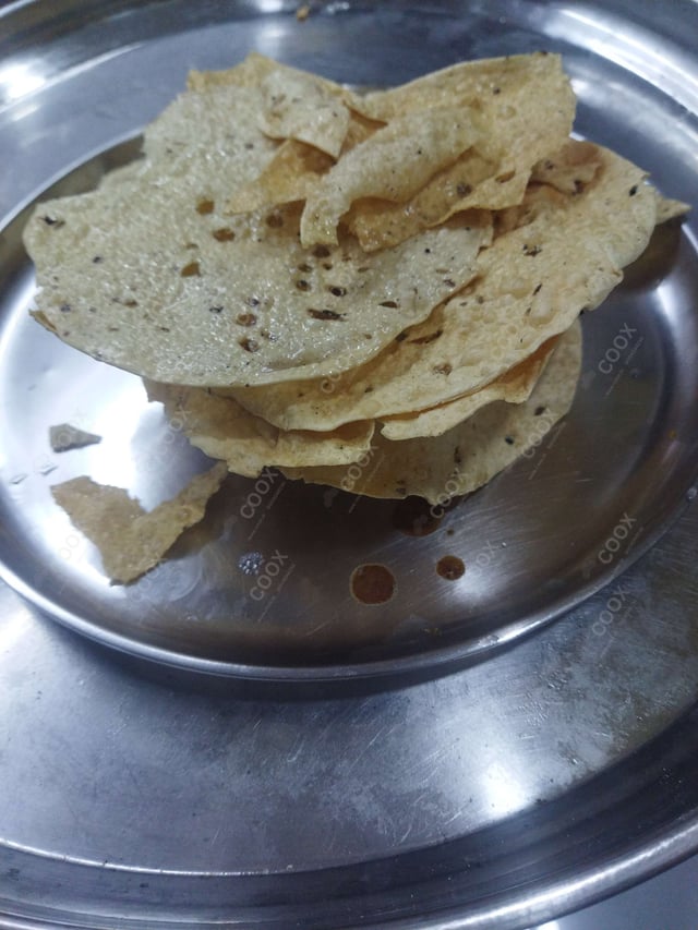 Delicious Salad, Papad prepared by COOX