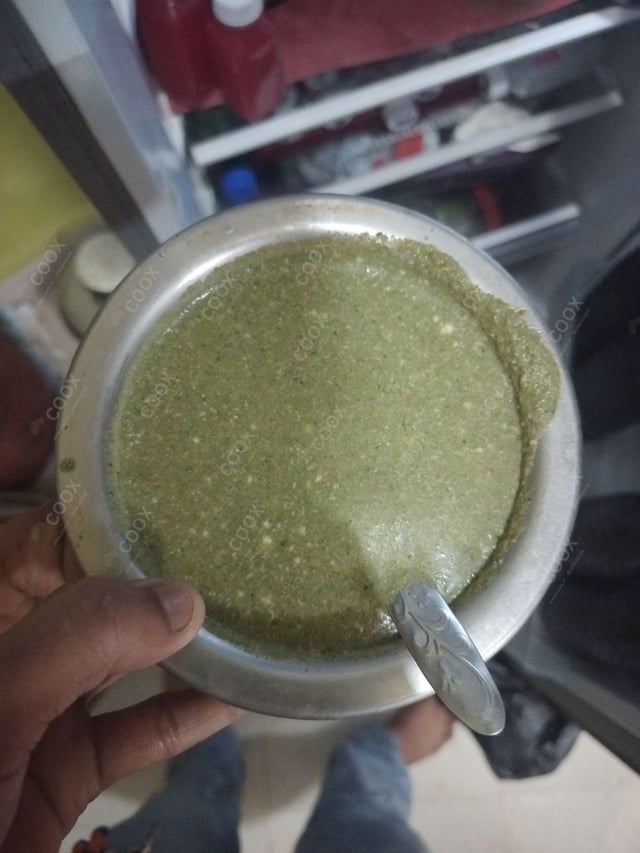 Delicious Green Chutney prepared by COOX