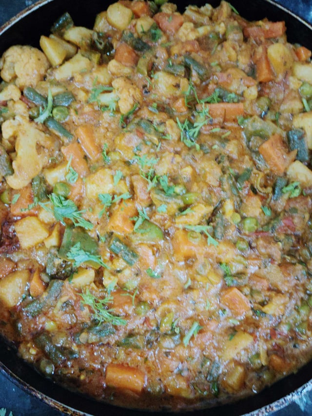 Delicious Mix Veg prepared by COOX