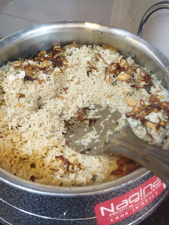 Tasty Coconut Rice cooked by COOX chefs cooks during occasions parties events at home