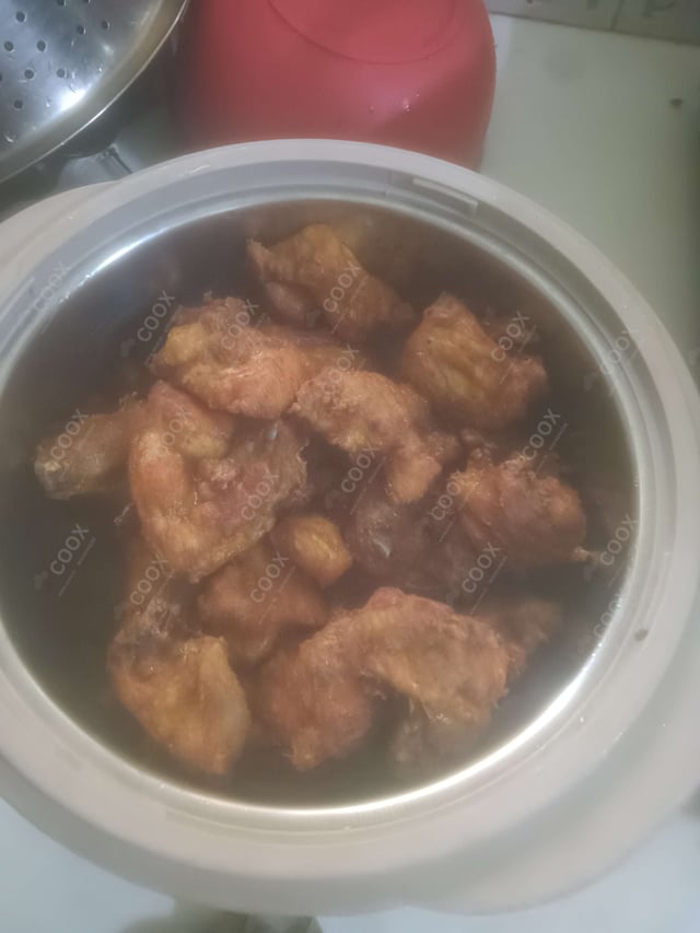 Tasty Chicken Fry cooked by COOX chefs cooks during occasions parties events at home
