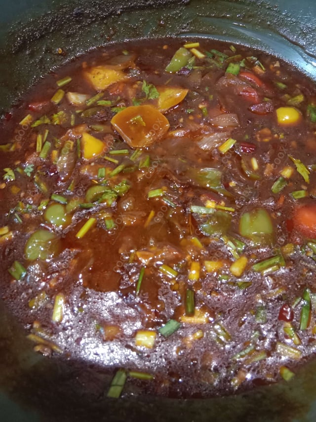 Delicious Chilli Paneer (Dry) prepared by COOX