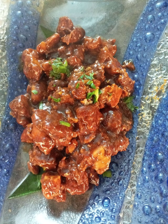 Delicious Chicken in Black Bean Sauce prepared by COOX