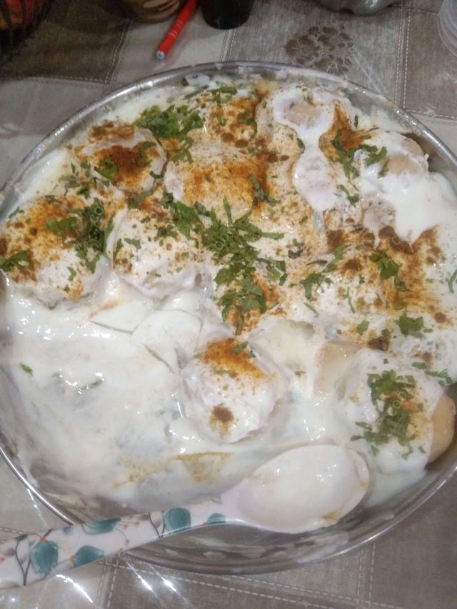 Delicious Dahi Bhalla prepared by COOX