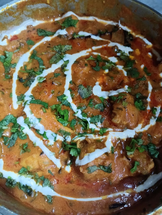 Delicious Kadhai Chicken prepared by COOX