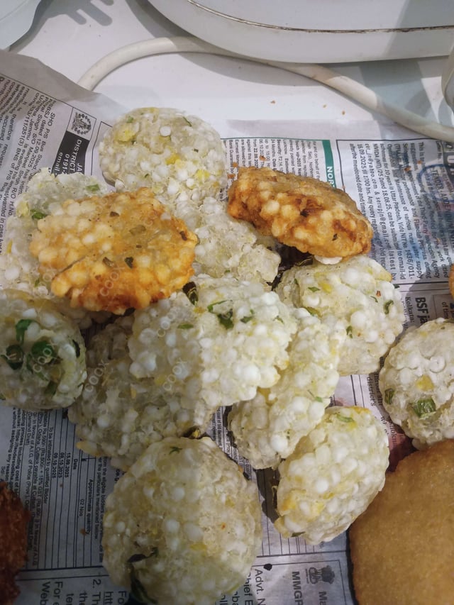 Tasty Sabudana Tikki cooked by COOX chefs cooks during occasions parties events at home