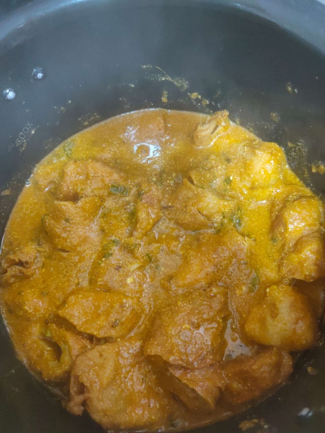 Delicious Soya Chaap (Gravy) prepared by COOX