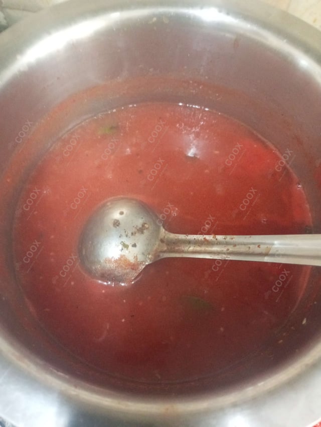 Delicious Tomato Basil Soup prepared by COOX