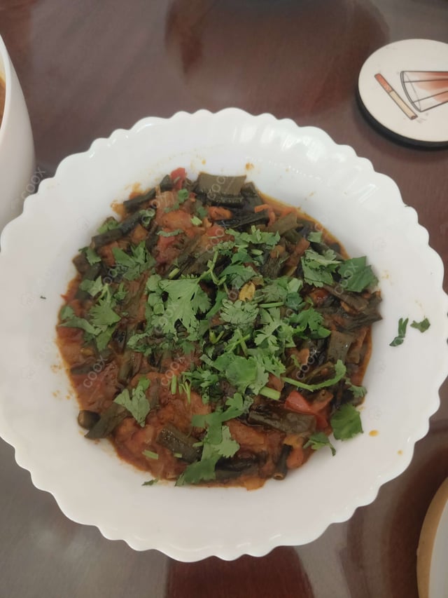 Tasty Beans ki Sabzi cooked by COOX chefs cooks during occasions parties events at home