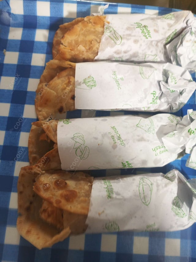 Delicious Veg Kathi Rolls prepared by COOX