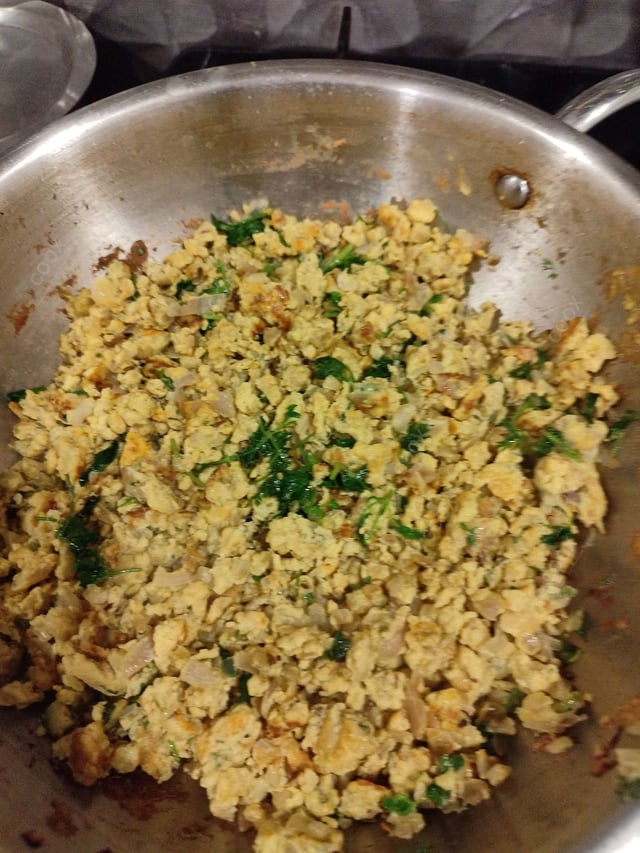 Tasty Egg Bhurji cooked by COOX chefs cooks during occasions parties events at home