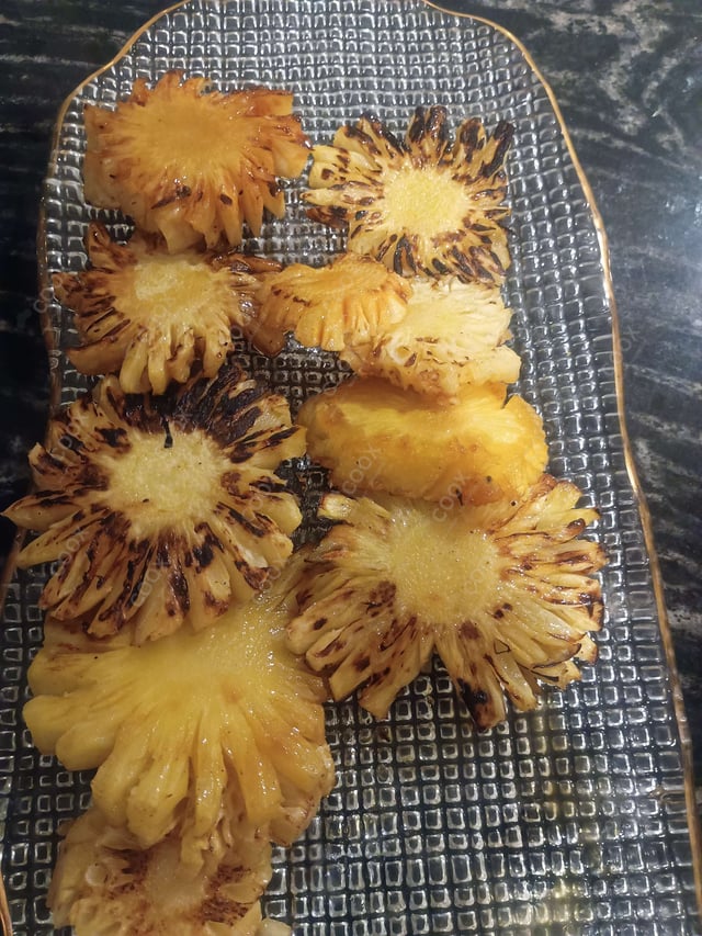 Delicious Pan Fried Pineapple prepared by COOX