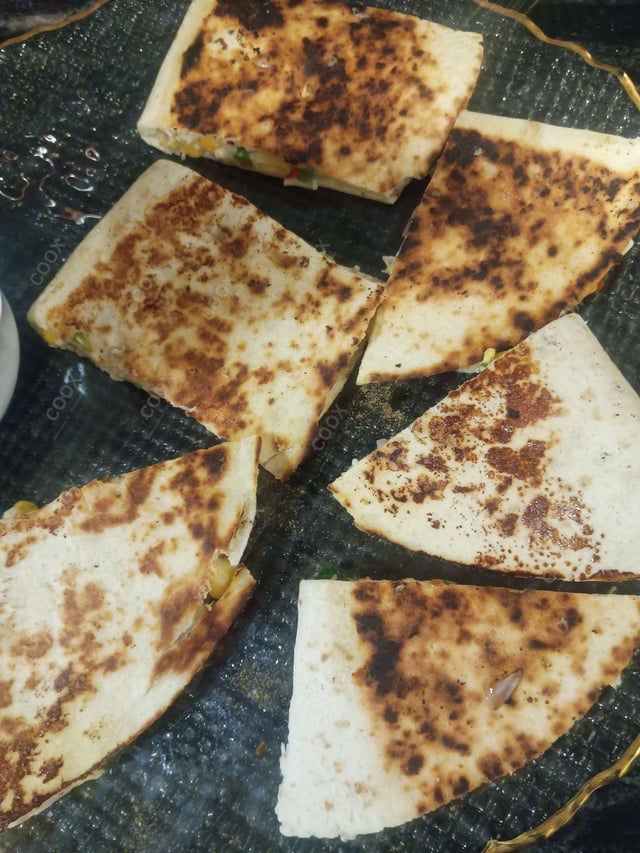 Delicious Veg Quesadillas prepared by COOX