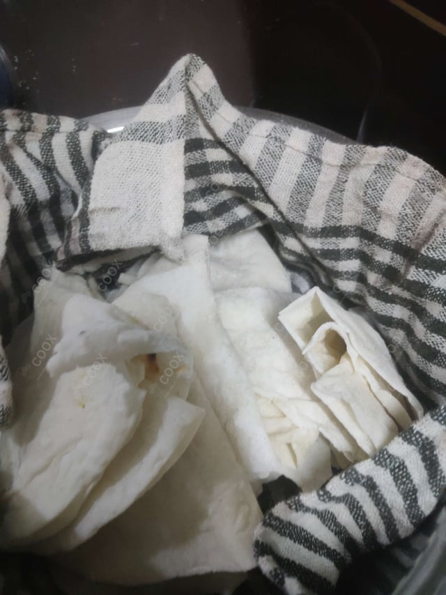 Delicious Rumali Rotis prepared by COOX