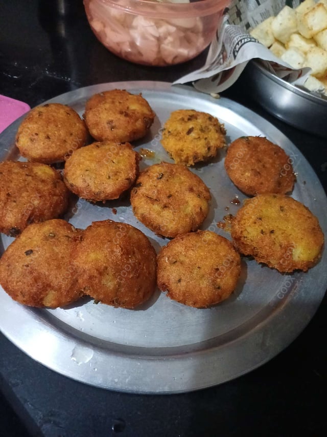 Tasty Ragda Pattice cooked by COOX chefs cooks during occasions parties events at home