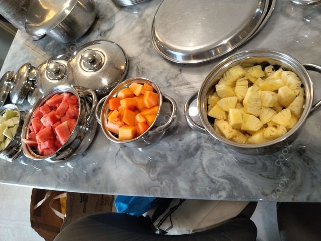 Tasty Fruits cooked by COOX chefs cooks during occasions parties events at home