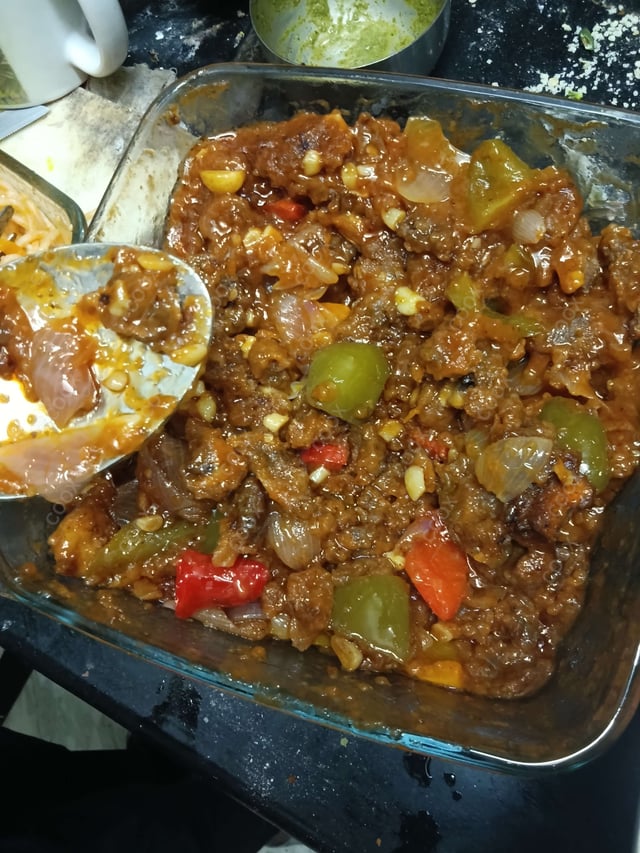 Delicious Chilli Mushroom prepared by COOX