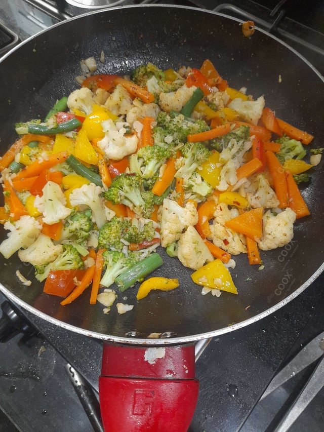 Delicious Vegetable Salt and Pepper prepared by COOX