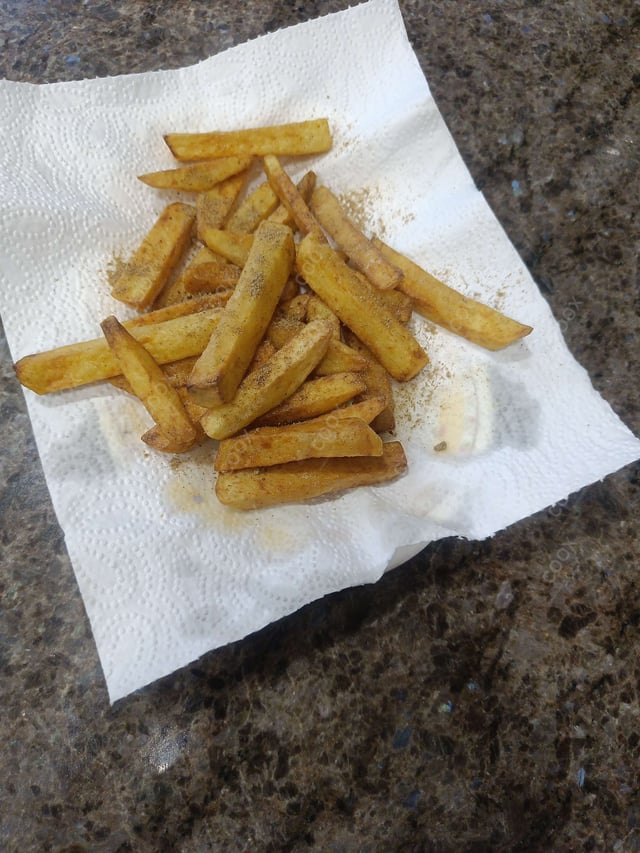 Delicious French Fries prepared by COOX