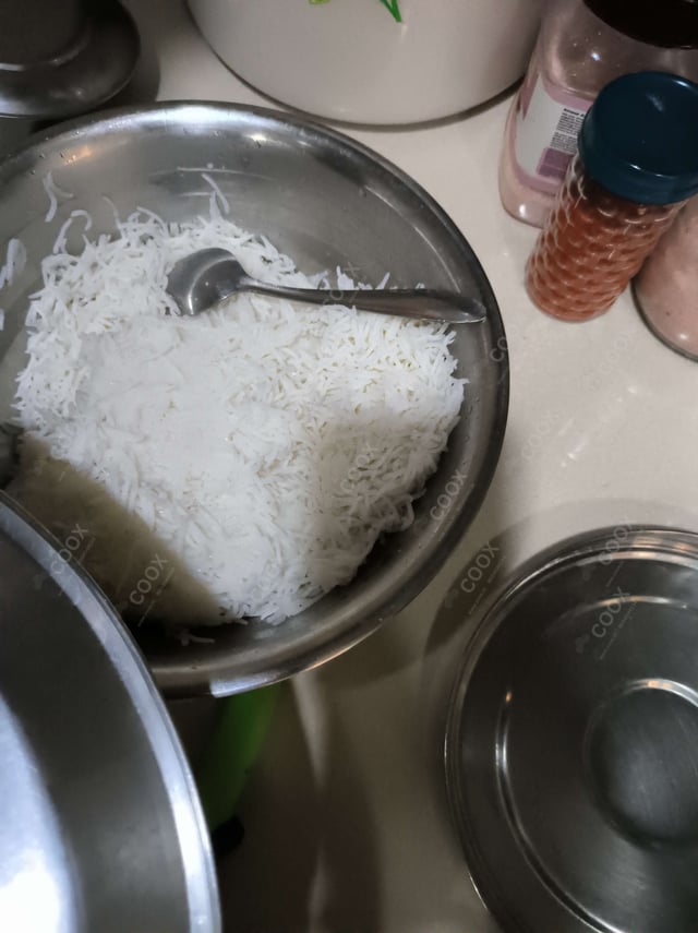 Delicious Steamed Rice prepared by COOX