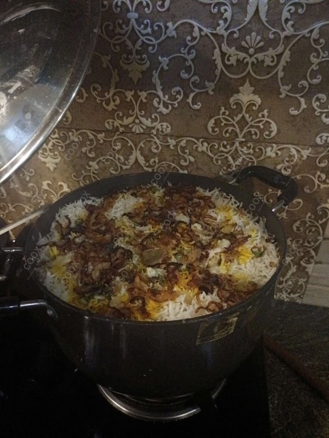 Delicious Veg Biryani prepared by COOX