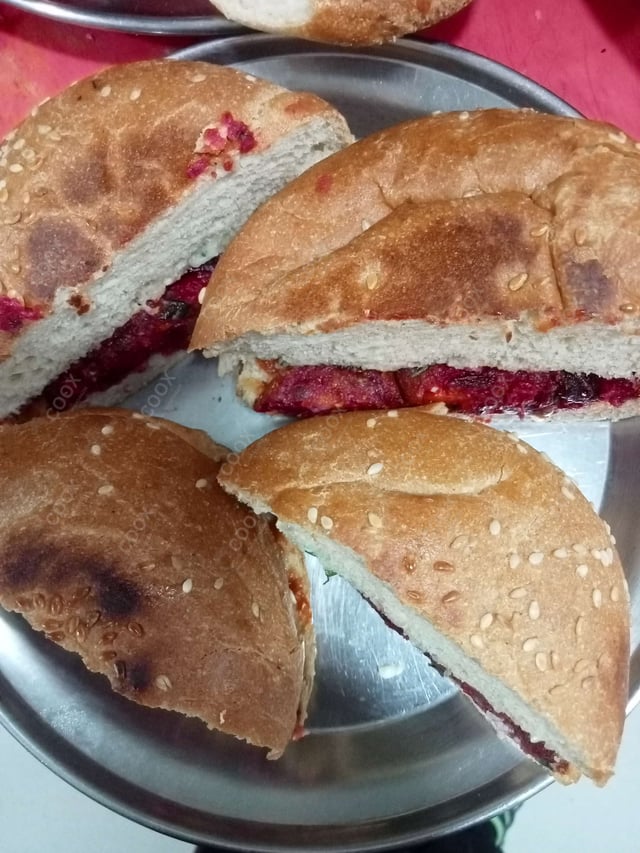 Delicious Mini Veg Burgers prepared by COOX