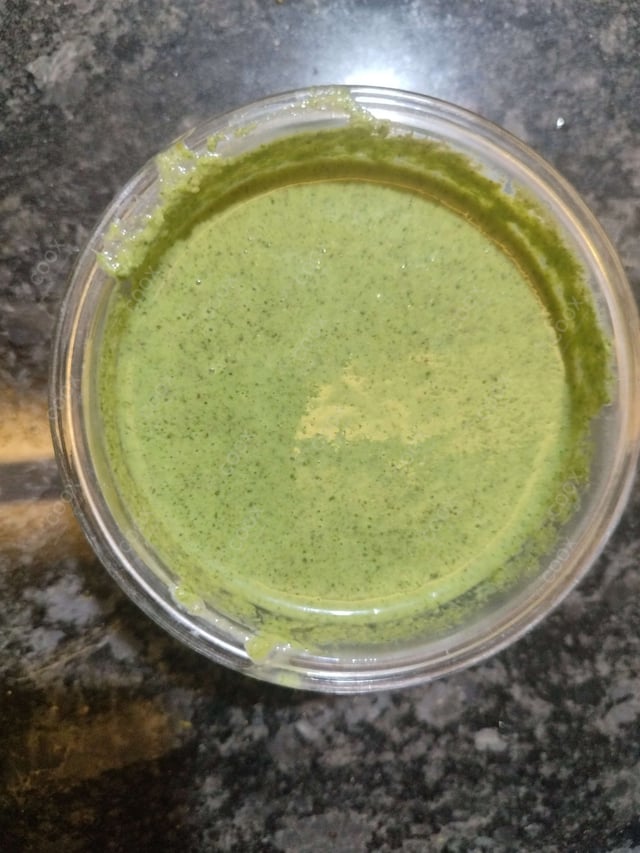 Delicious Green Chutney prepared by COOX