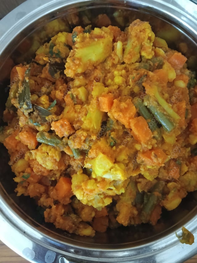 Delicious Mix Veg prepared by COOX