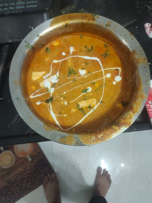 Delicious Matar Paneer prepared by COOX