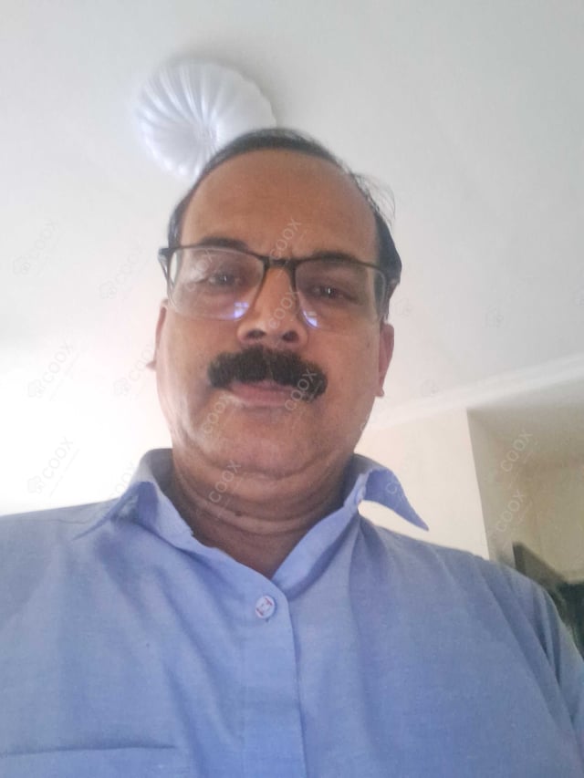 Chef from COOX at bookings. Professional cooks chefs at home