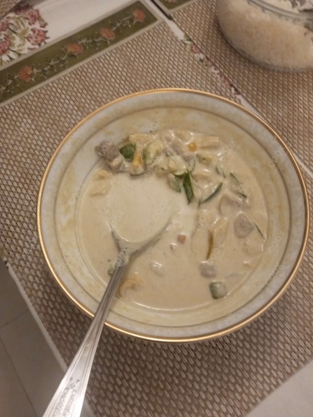 Delicious Green Thai Curry prepared by COOX