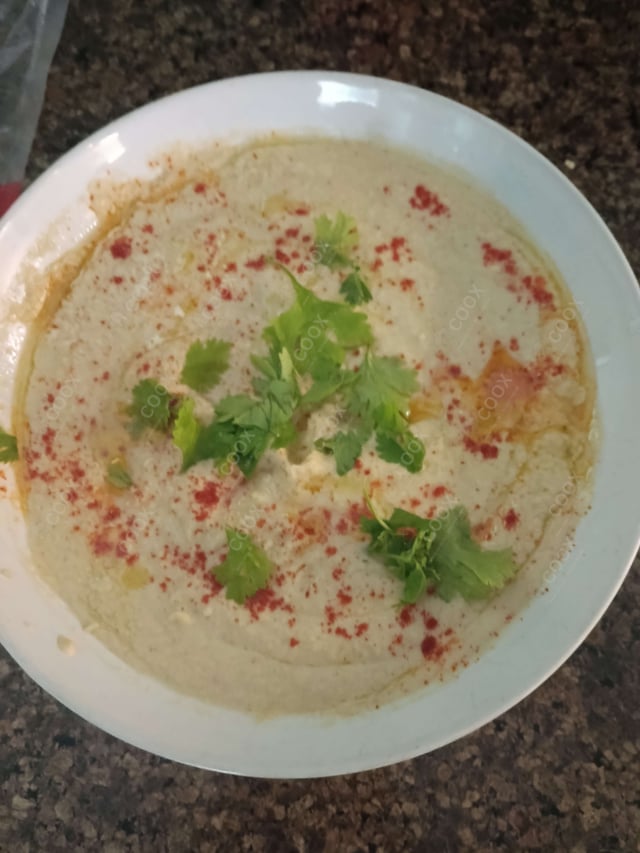 Delicious Hummus Dip prepared by COOX