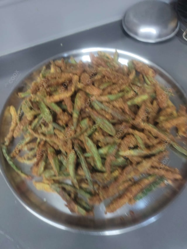 Delicious Kurkuri Bhindi prepared by COOX