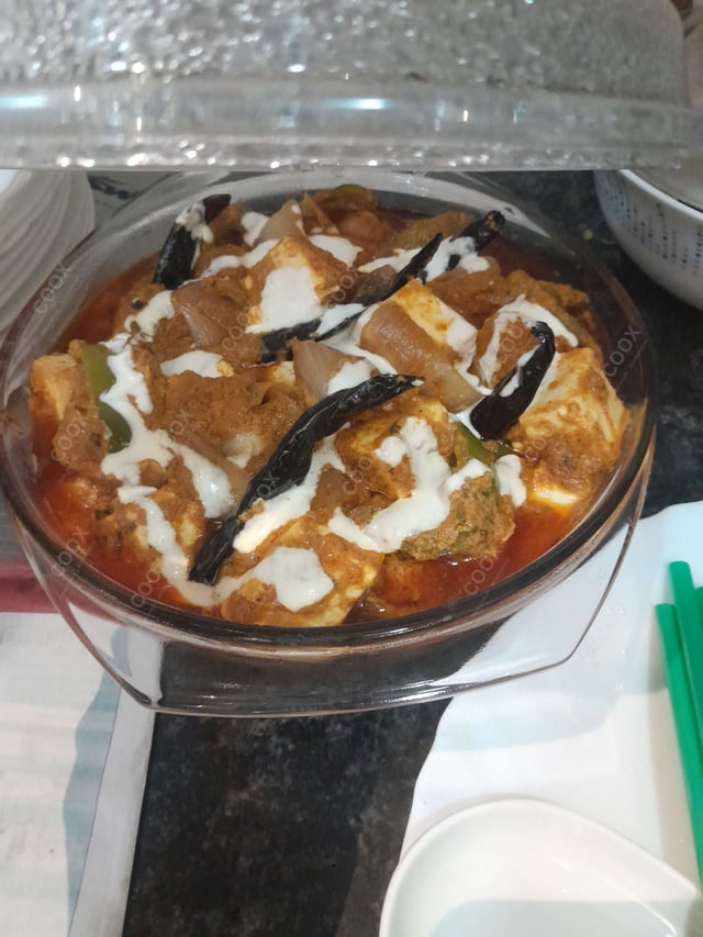 Delicious Kadhai Paneer prepared by COOX