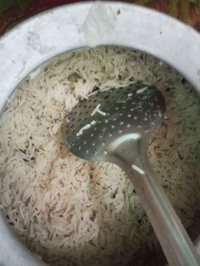 Delicious Steamed Rice prepared by COOX