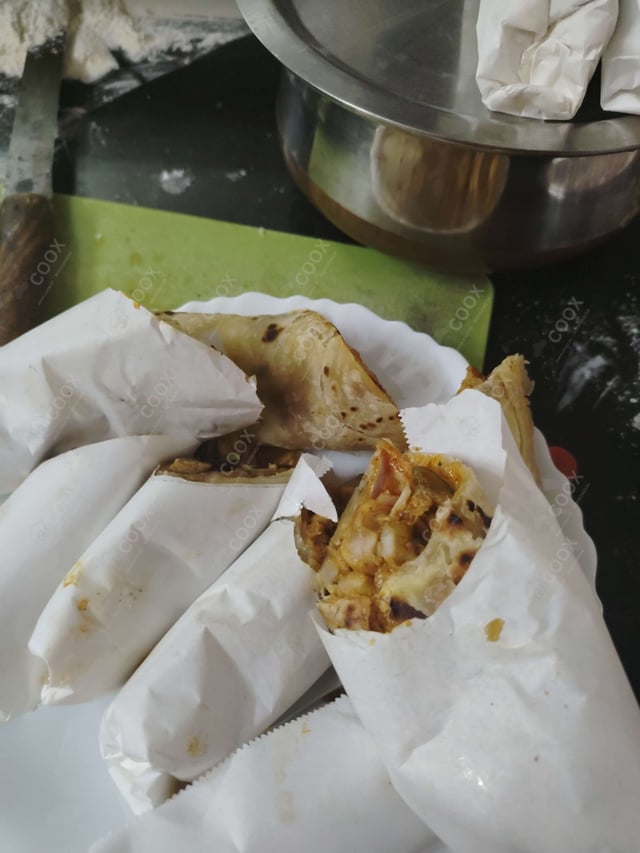 Delicious Chicken Kathi Rolls prepared by COOX