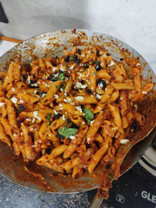 Delicious Pasta in Red Sauce prepared by COOX