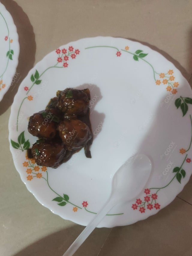 Delicious Veg Manchurian (Dry) prepared by COOX