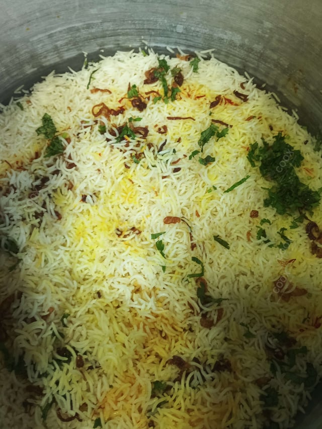 Delicious Chicken Biryani prepared by COOX
