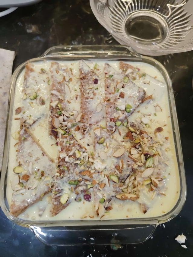 Delicious Shahi Tukda prepared by COOX