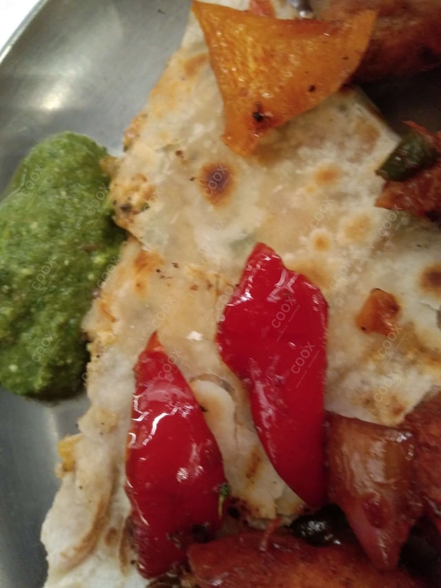 Delicious Veg Quesadillas prepared by COOX