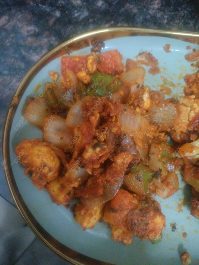 Delicious Paneer Tikka prepared by COOX