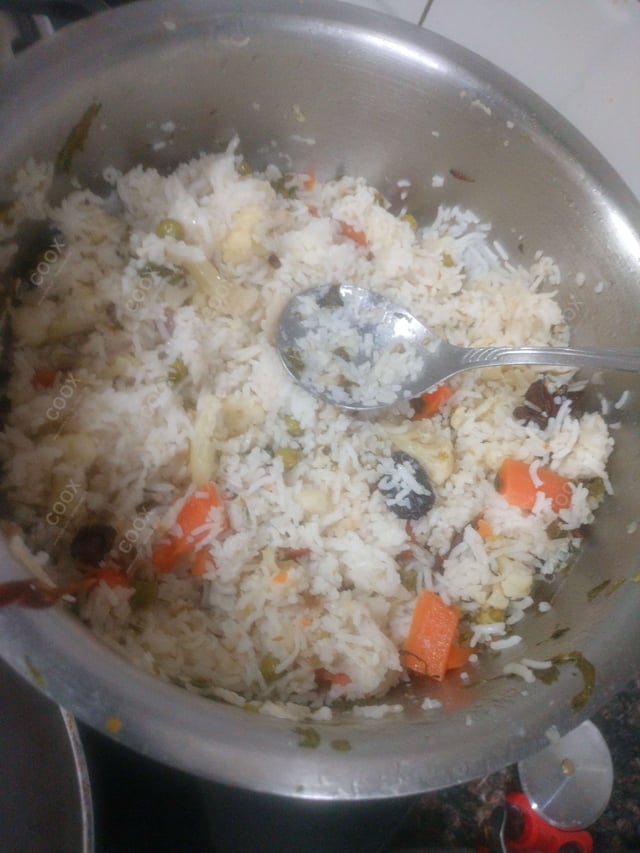 Delicious Veg Biryani prepared by COOX