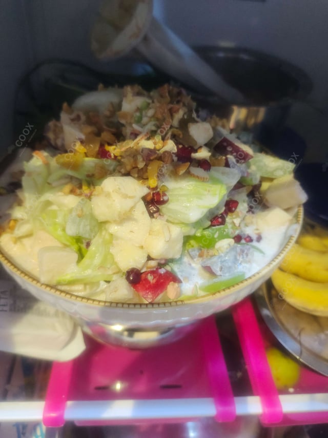 Delicious Fruit Cream prepared by COOX